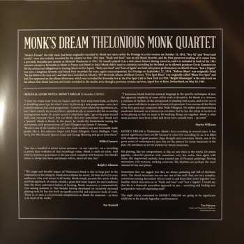 2LP The Thelonious Monk Quartet: Monk's Dream LTD 154312