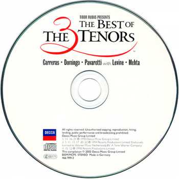 CD The Three Tenors: The Best Of The 3 Tenors (The Great Trios) 4448