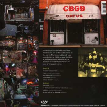 LP The Toasters: Live June 28, 2002 - CBGB & OMFUG - The Bowery Collection LTD 346449