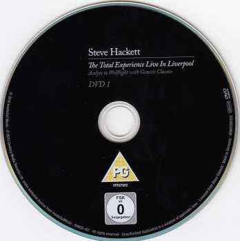 2CD/2DVD Steve Hackett: The Total Experience Live In Liverpool (Acolyte To Wolflight With Genesis Classics) DLX | DIGI 36995