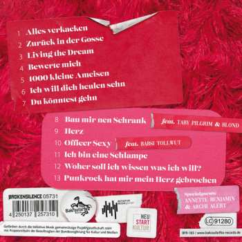CD The Toten Crackhuren Im Kofferraum: Gefühle 122541