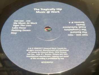 2LP The Tragically Hip: Music @ Work 58669