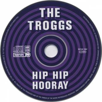 CD The Troggs: Hip Hip Hooray 122585