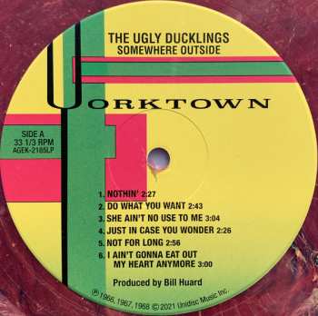 LP The Ugly Ducklings: Somewhere Outside LTD | NUM | CLR 61080