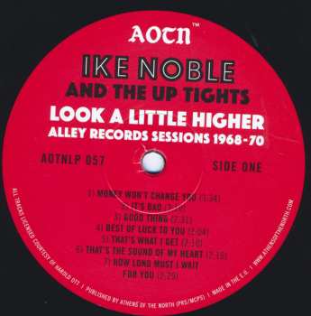 LP The Up Tights: Look A Little Higher (Alley Records Sessions 1968-70) 342985
