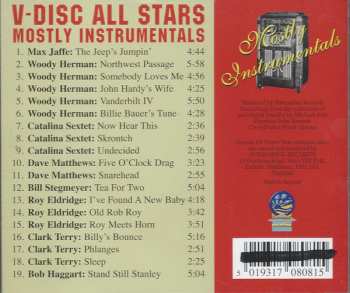 CD The V-Disc All Stars: Mostly Instrumentals Part One 305904