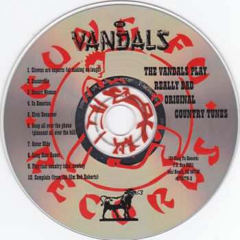 CD The Vandals: Play Really Bad Original Country Tunes 147779