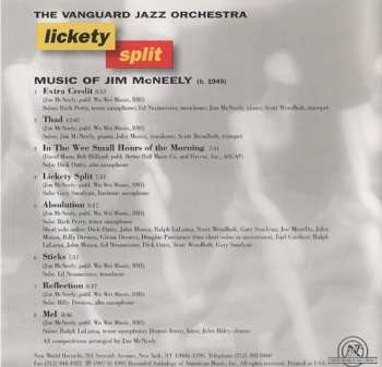CD The Vanguard Jazz Orchestra: Lickety Split (Music of Jim McNeely) 476136