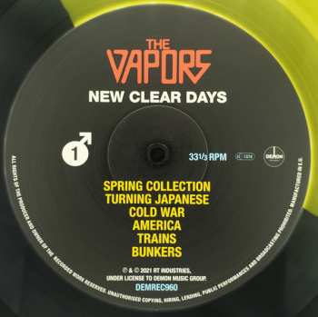 LP The Vapors: New Clear Days CLR 336252