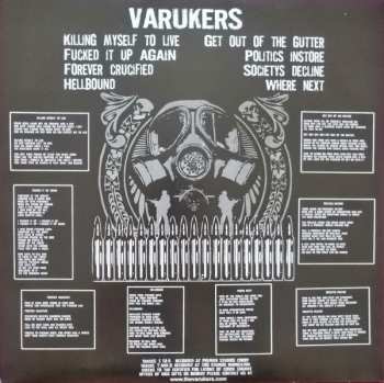 LP The Varukers: Killing Ourselves To Live / Music For Losers CLR 52584