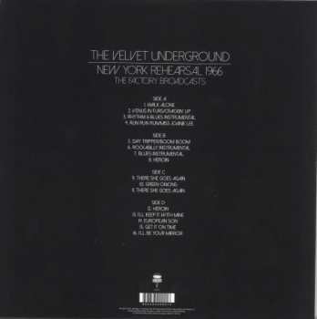 2LP The Velvet Underground: New York Rehearsal 1966 - The Factory Broadcasts 387138