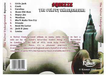 CD The Velvet Underground: Squeeze 514345