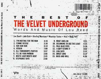 CD The Velvet Underground: The Best Of The Velvet Underground (Words And Music Of Lou Reed) 4175