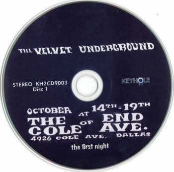 2CD The Velvet Underground: Live At The End Of Cole Ave. - The First Night 425179