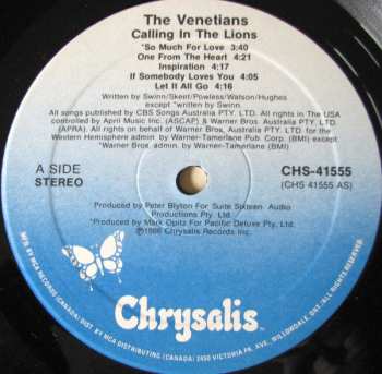 LP The Venetians: Calling In The Lions 338420