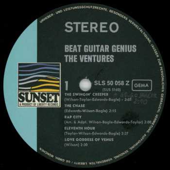 LP The Ventures: Beat Guitar Genius Of The Ventures 539952
