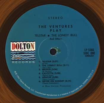 LP The Ventures: Play Telstar - The Lonely Bull And Others LTD | CLR 256713