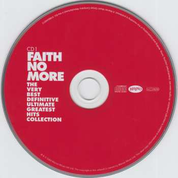 2CD Faith No More: The Very Best Definitive Ultimate Greatest Hits Collection 38669