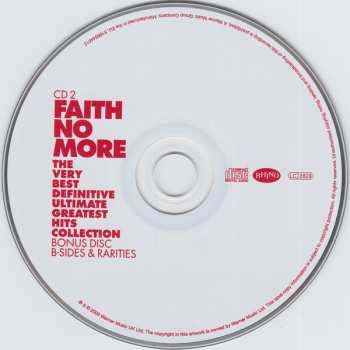 2CD Faith No More: The Very Best Definitive Ultimate Greatest Hits Collection 38669