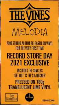 LP The Vines: Melodia LTD | CLR 78456