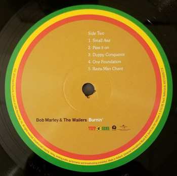 LP The Wailers: Burnin' 6131