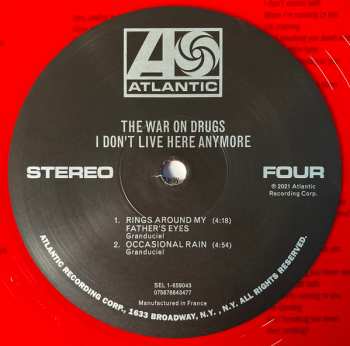 2LP The War On Drugs: I Don't Live Here Anymore LTD | CLR 390919
