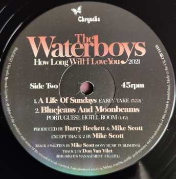 LP The Waterboys: How Long Will I Love You 2021 LTD 56690