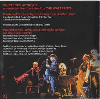 CD The Waterboys: Where The Action Is 40168