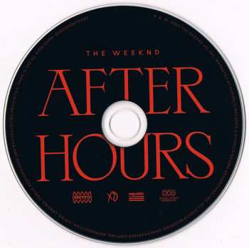 CD The Weeknd: After Hours LTD 506319