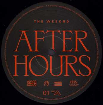 2LP The Weeknd: After Hours 1292