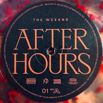 2LP The Weeknd: After Hours CLR | LTD 529291