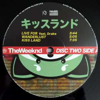 2LP The Weeknd: Kiss Land