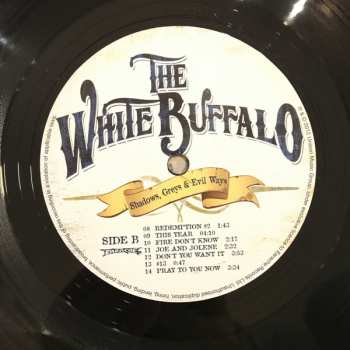 LP The White Buffalo: Shadows, Greys & Evil Ways 32238