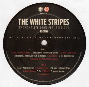 2LP The White Stripes: The Complete John Peel Sessions 7704