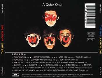 CD The Who: A Quick One