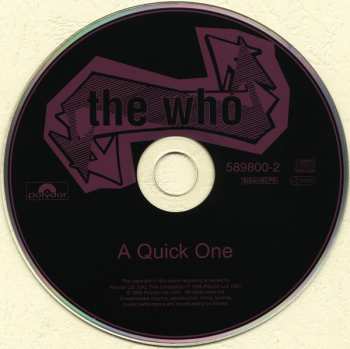 CD The Who: A Quick One