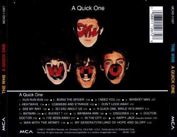 CD The Who: A Quick One