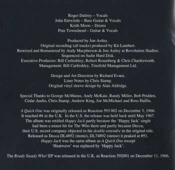 CD The Who: A Quick One