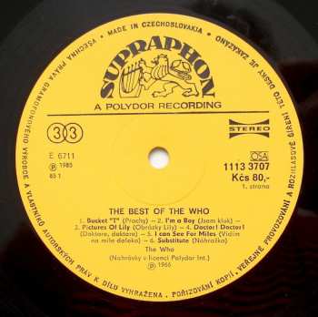 LP The Who: The Best Of The Who 50072