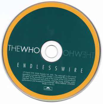 CD The Who: Endless Wire 416953