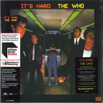 2LP The Who: It's Hard LTD | CLR 340085