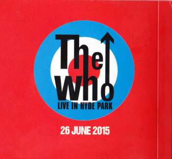 2CD/DVD The Who: Live In Hyde Park 20768