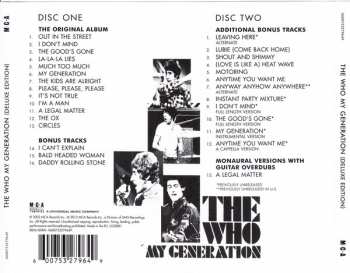 2CD The Who: My Generation DLX 24509