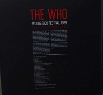 2LP The Who: Woodstock Festival 1969 (The Full Broadcast) CLR 129631