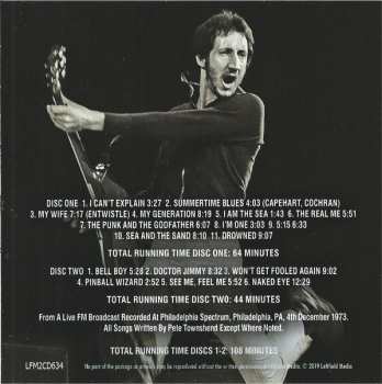 2CD The Who: Philadelphia 434877