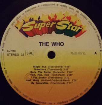 LP The Who: Greatest Hits