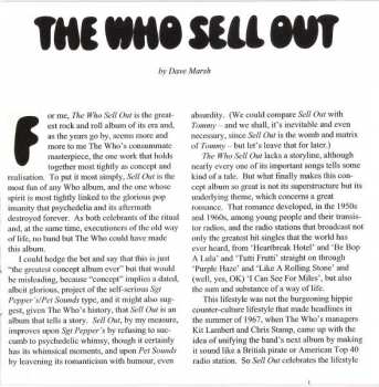 CD The Who: The Who Sell Out 385812