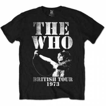 Merch The Who: Tričko British Tour 1973 