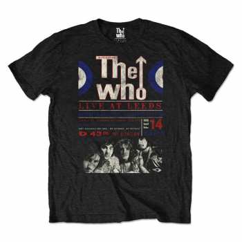 Merch The Who: Tričko Live At Leeds '70  S