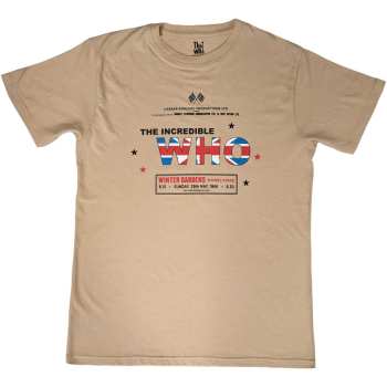 Merch The Who: The Who Unisex T-shirt: The Incredible (small) S